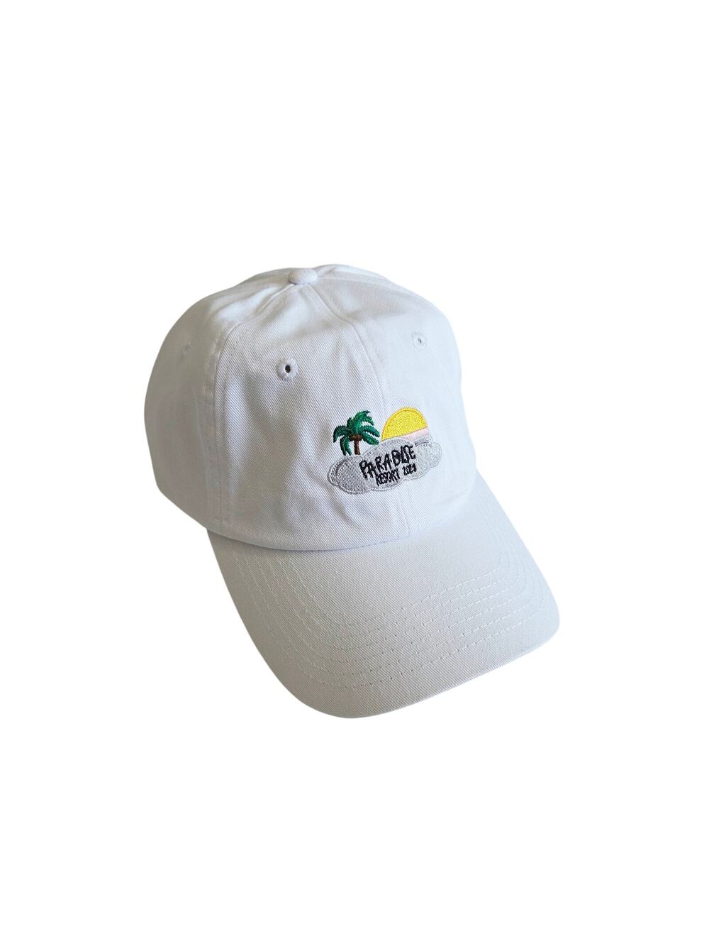 New Boutine Los Angeles Paradise Resort 2021 Beach Hat All White Soft Cap